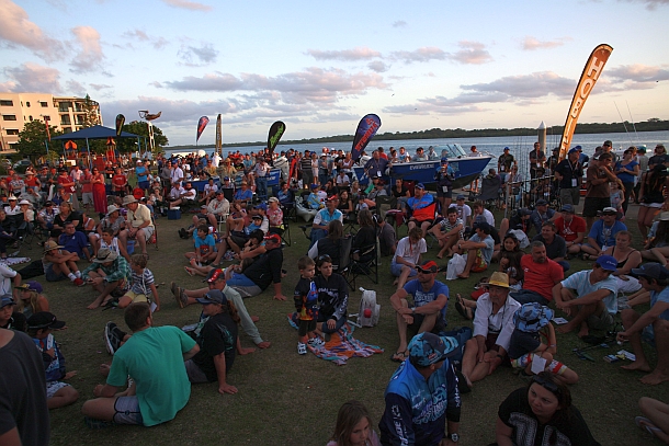 Young fisho Sean Vasquez with his unlucky flathead caught and released at Port Stephens, NSW.